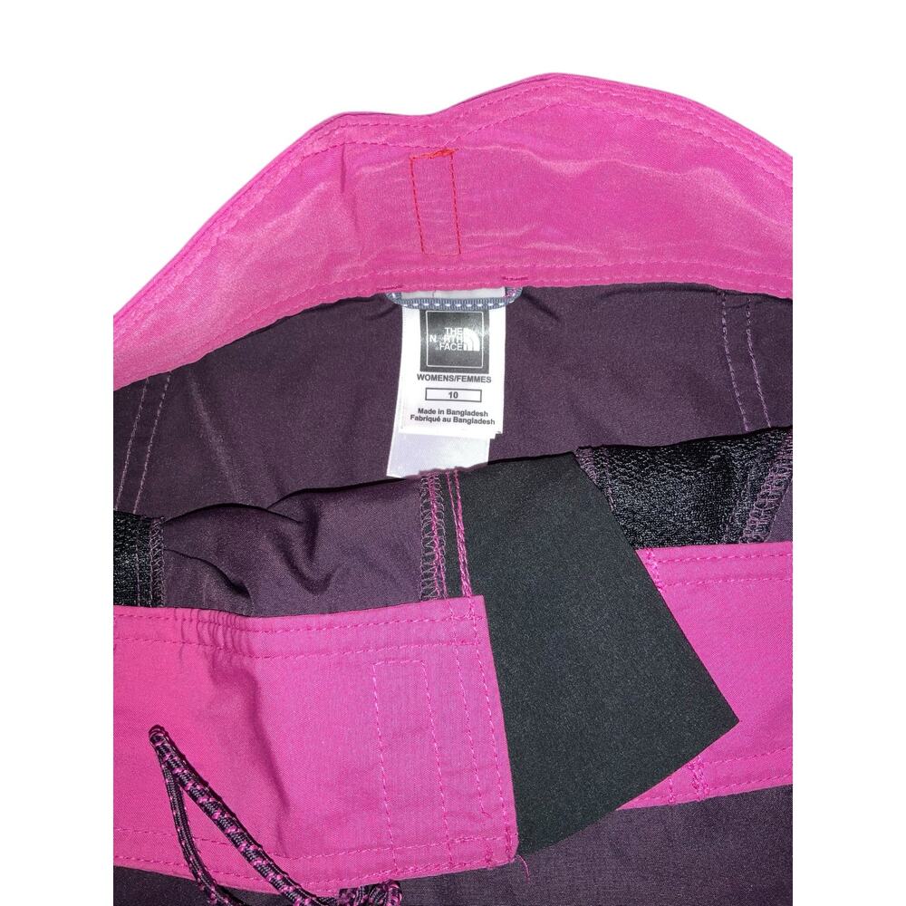 The North Face Womens Board Shorts Size 10 Black Pink Floral Swim Surf Swim - Picture 3 of 8